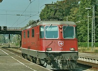 Eine schweizer Lokomotive